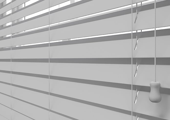 Ecowood, Tranquil Grey Satin - Motorised Venetian Blind - Image 4